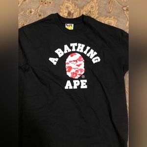 Black bape shirt